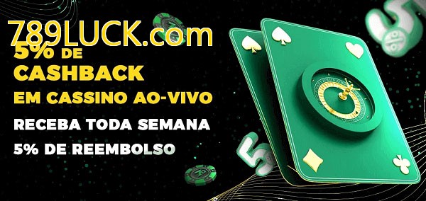 Promoções do cassino ao Vivo 789LUCK.com